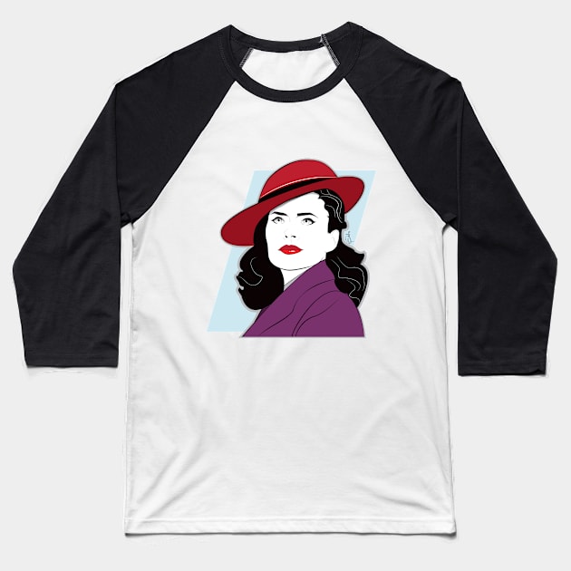 Nagel Agent Baseball T-Shirt by PatrickScullin